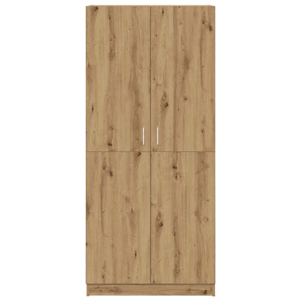 Garderob artisan ek 90x52x200 cm konstruerat trä