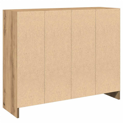 Skänk artisan ek 91x28x75 cm konstruerat trä