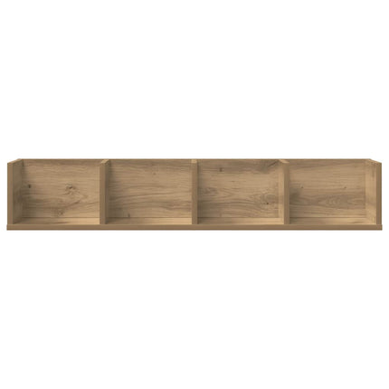CD-hylla artisan ek 100x18x18 cm konstruerat trä