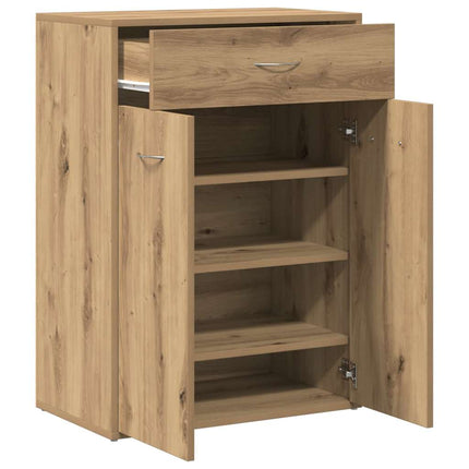 Skoskåp artisan ek 60x35x84 cm konstruerat trä