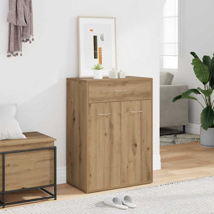 Skoskåp artisan ek 60x35x84 cm konstruerat trä