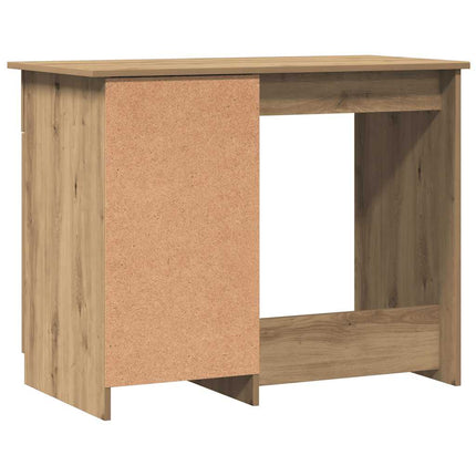 Skrivbord artisan ek 100x50x76 cm konstruerat trä