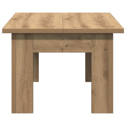 Soffbord artisan ek 100x60x42 cm konstruerat trä