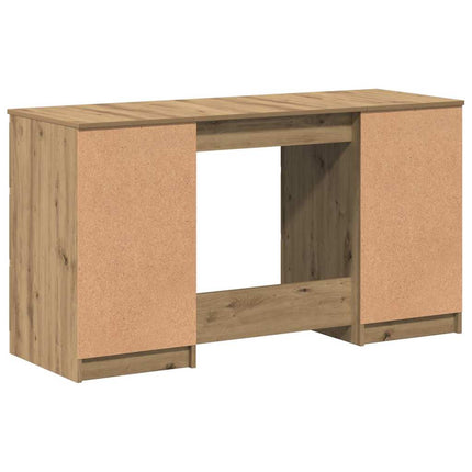 Skrivbord artisan ek 140x50x77 cm konstruerat trä