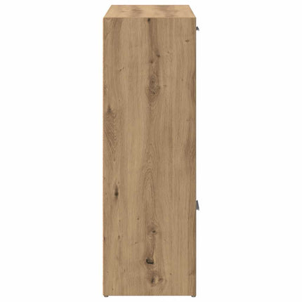 Bokhylla artisan ek 60,5x30x90 cm konstruerat trä