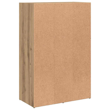Bokhylla artisan ek 60,5x30x90 cm konstruerat trä