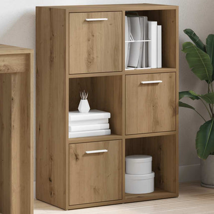 Bokhylla artisan ek 60,5x30x90 cm konstruerat trä