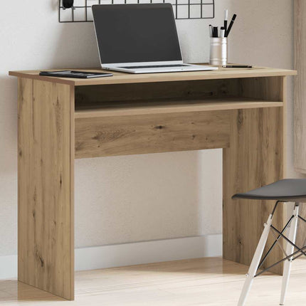 Skrivbord artisan ek 90x50x74 cm konstruerat trä