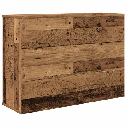 Skänk gammalt trä 90x29,5x65 cm konstruerat trä