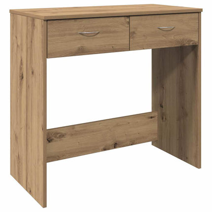 Skrivbord ek 80x40x75 cm konstruerat trä