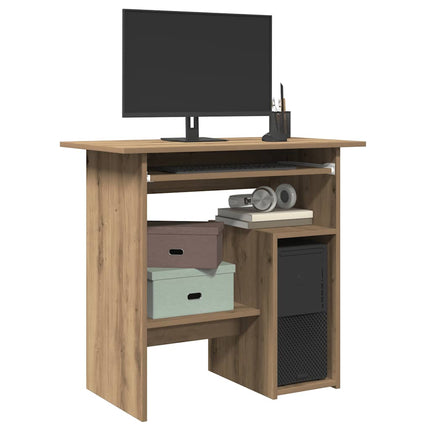 Skrivbord artisan ek 80x45x74 cm konstruerat trä