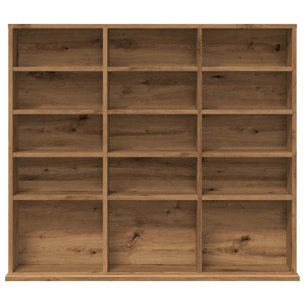 CD-bänk artisan ek 100x23x89,5 cm konstruerat trä