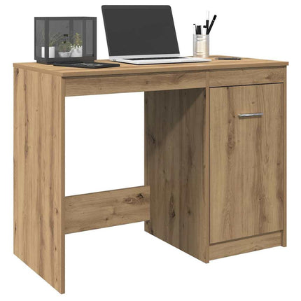 Skrivbord artisan ek 100x50x76 cm konstruerat trä