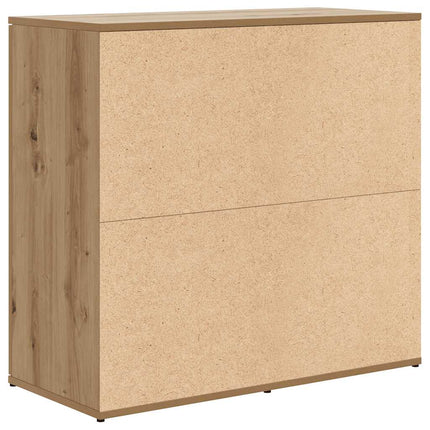 Skänk ek 80x36x75 cm konstruerat trä