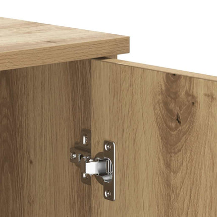 Skänk ek 80x36x75 cm konstruerat trä