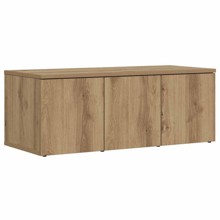 Tv-bänk artisan ek 80x34x30 cm konstruerat trä