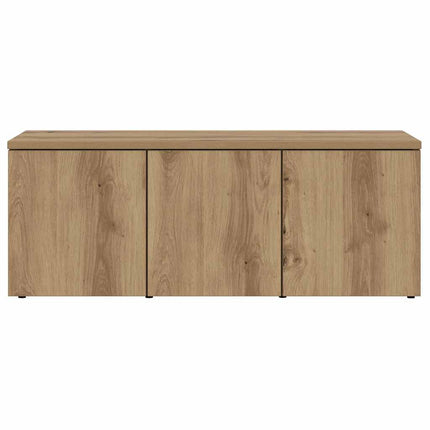 Tv-bänk artisan ek 80x34x30 cm konstruerat trä