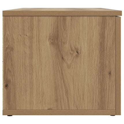 Tv-bänk artisan ek 80x34x30 cm konstruerat trä