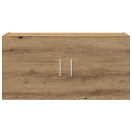 Väggskåp artisan ek 80x39x40 cm konstruerat trä