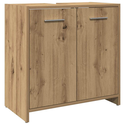 Tvättställsskåp artisan ek 60x33x60 cm konstruerat trä