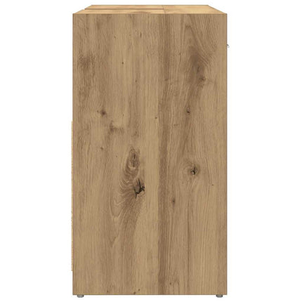 Tvättställsskåp artisan ek 60x33x60 cm konstruerat trä
