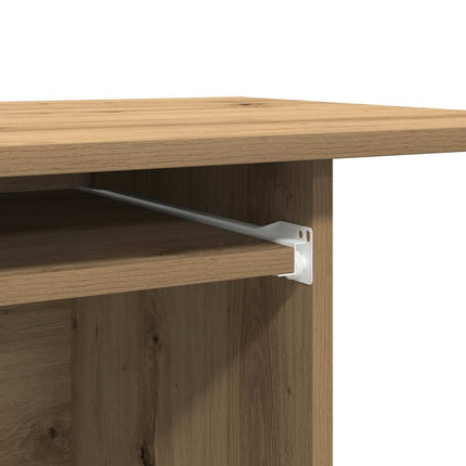 Datorbord ek 80x50x75 cm konstruerat trä