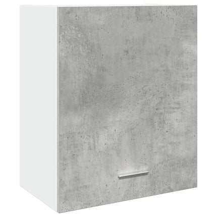Väggskåp “Lyon” betonggrå 50x31x60 cm konstruerat trä