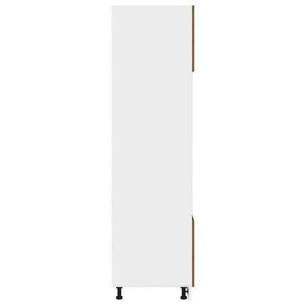Köksskåp för mikrovågsugn “Lyon” 60x57x207 cm konstruerat trä