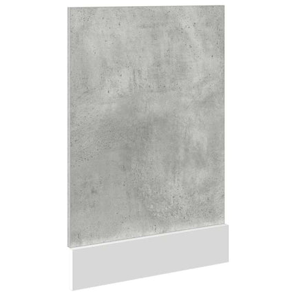 Front för diskmaskin “Lyon” betonggrå 45x3x67 cm