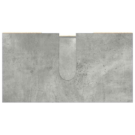 Badrumsskåp betonggrå 60x32x53,5 cm spånskiva