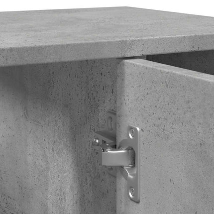 Badrumsskåp betonggrå 60x32x53,5 cm spånskiva