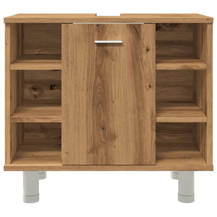 Badrumsskåp artisan ek 60x32x53,5 cm konstruerat trä