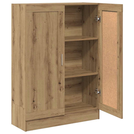 Bokhylla artisan ek 82,5x30,5x115 cm konstruerat trä