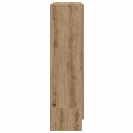 Bokhylla artisan ek 82,5x30,5x115 cm konstruerat trä