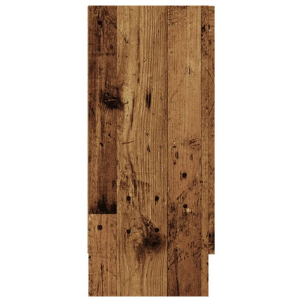 Skänk åldrat trä 120x30,5x70 cm konstruerat trä