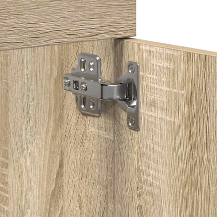 Tvättställsskåp sonoma-ek 41x38,5x46 cm konstruerat trä
