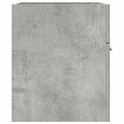 Tvättställsskåp betonggrå 41x38,5x46 cm konstruerat trä