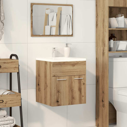 Tvättställsskåp artisan ek 41x38,5x46 cm konstruerat trä