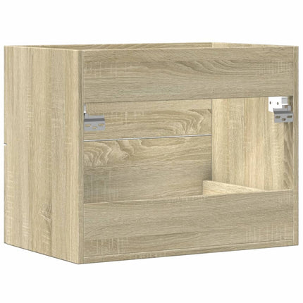 Tvättställsskåp sonoma-ek 60x38,5x48 cm spånskiva