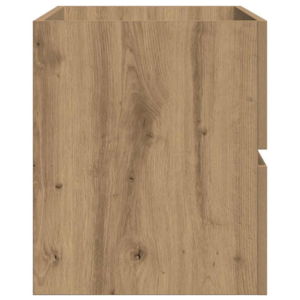 Tvättställsskåp ek 100x38,5x45 cm konstruerat trä