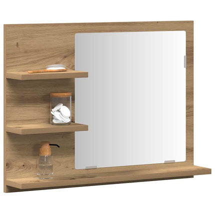 Spegelskåp för badrum artisan ek 60x10,5x45 cm
