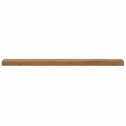 Vägghyllor 4 st artisan ek 40x10x1,5 cm konstruerat trä
