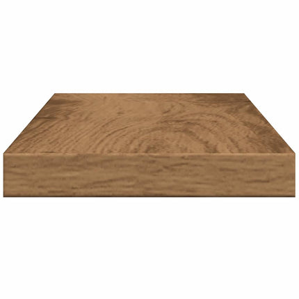 Vägghyllor 4 st artisan ek 40x10x1,5 cm konstruerat trä