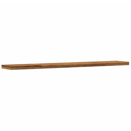 Hyllplan 4 st åldrat trä 60x10x1,5 cm konstruerat trä
