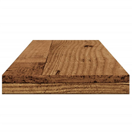 Hyllplan 4 st åldrat trä 60x10x1,5 cm konstruerat trä