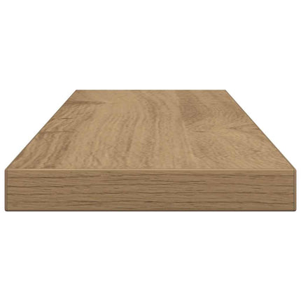 Vägghyllor 4 st artisan ek 60x20x1,5 cm konstruerat trä