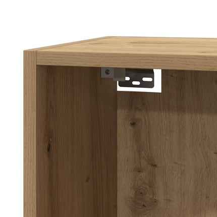 Tv-bänk artisan ek 30,5x30x110 cm konstruerat trä