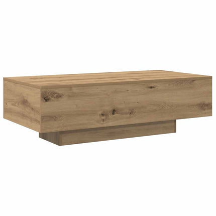 Soffbord artisan ek 100x49,5x31 cm konstruerat trä