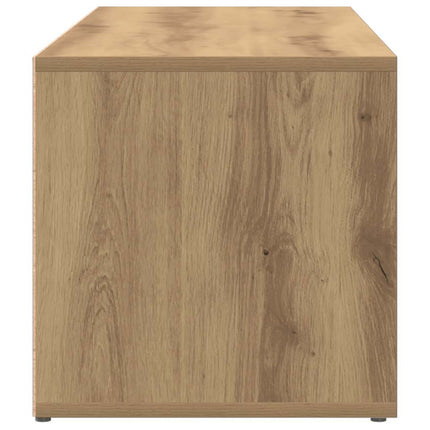 Skoförvaringsbänk artisan ek 105x35x35 cm konstruerat trä