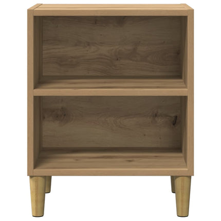 Sängbord artisan ek 40x30x50 cm konstruerat trä